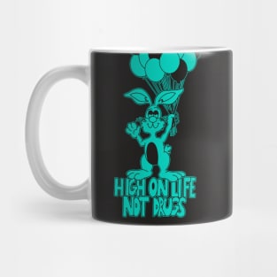 High On Life (One Color) - Retro Styled Design Mug